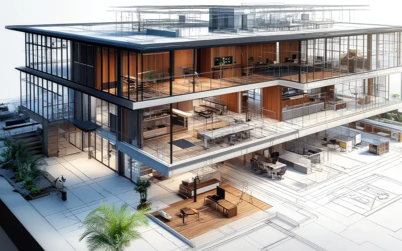 innenarchitektur-büroeinrichtung-6_bürogebäude_entwurf Wohn-Design