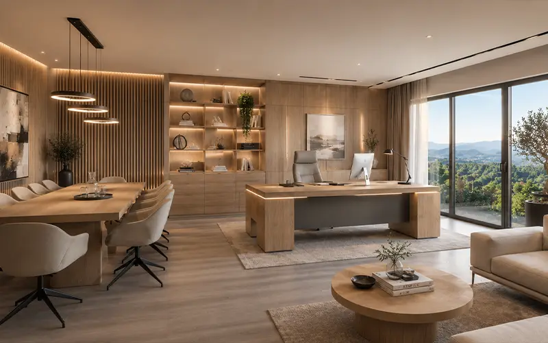 innenarchitektur-büroeinrichtung-9_chefbüro Innenarchitektur Wohnen – Umbau und Sanierung