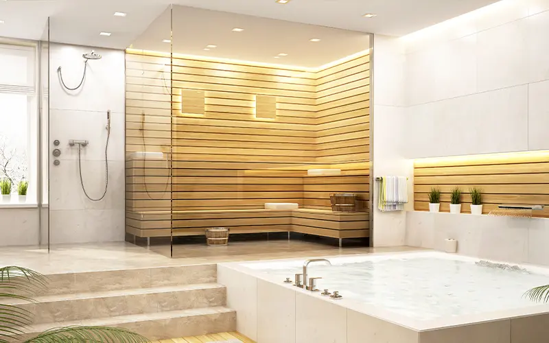 innenarchitektur-wellness-anlage-sauna Wohn-Design